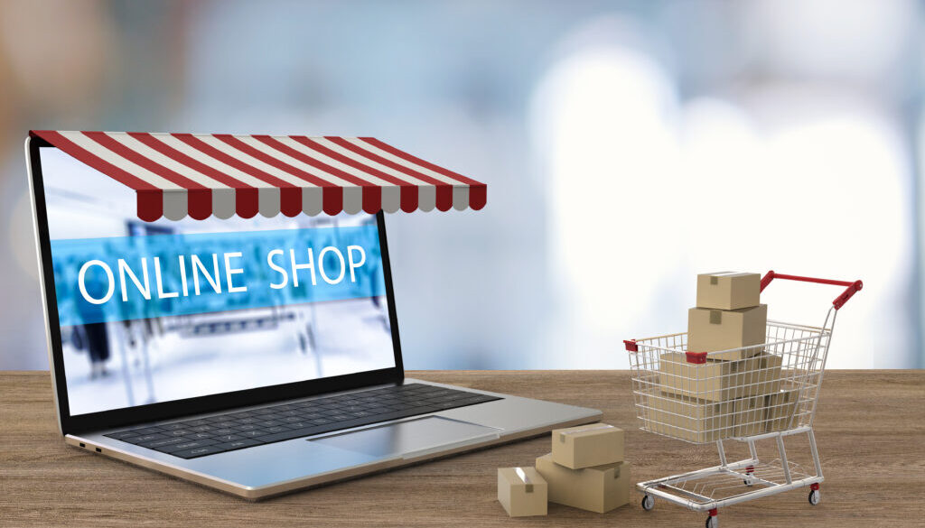 online shopping concept